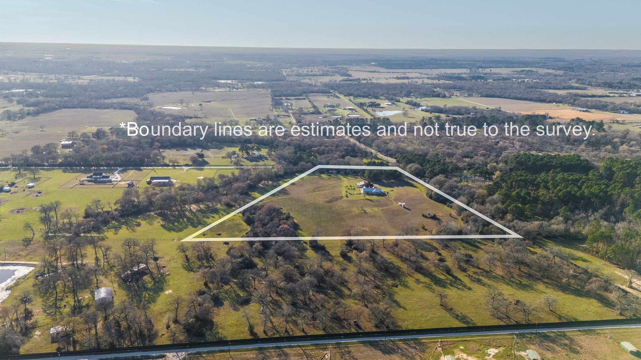 28322 Mellman Road Hempstead, TX 77445 - Photo 3 of 50 Another aerial view.