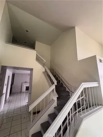 a view of hallway with window