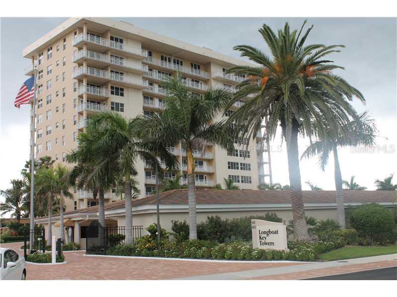 603 Longboat Club Road, Unit 1102 Longboat Key, FL 34228 - Photo 1 of 1 Exterior Front