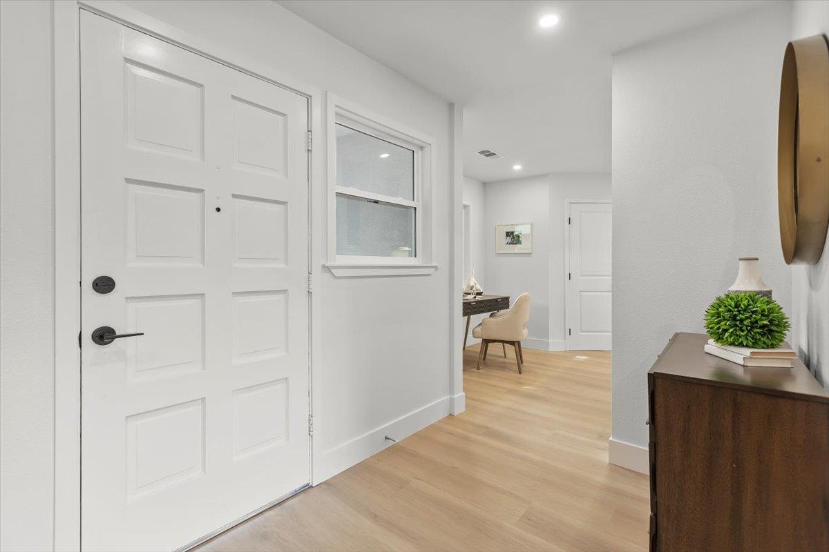 699 Cambrian Drive Campbell, CA 95008 - Photo 9 of 35 wooden floor with white walls