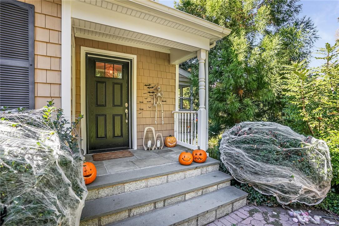 94 Orchard Ridge Road Chappaqua, NY 10514 - Photo 1 of 1 Entrance to property with covered porch
