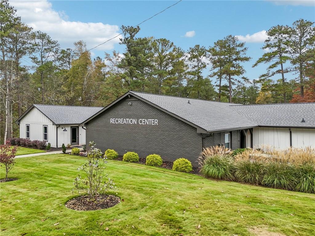 7379 North Mitchell Court Villa Rica, GA 30180 - Photo 64 of 82 a front view of a house with garden