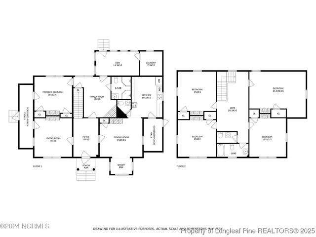 a black white and white photo of a living room