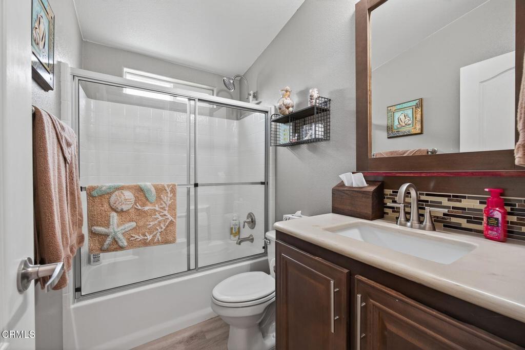 1273 South Rice Road, Unit 53 Ojai, CA 93023 - Photo 17 of 42 a bathroom with a sink and a mirror
