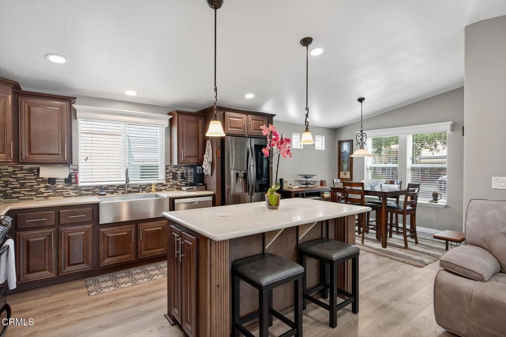 1273 South Rice Road, Unit 53 Ojai, CA 93023 - Photo 2 of 42 a large kitchen with granite countertop lots of counter space and sink