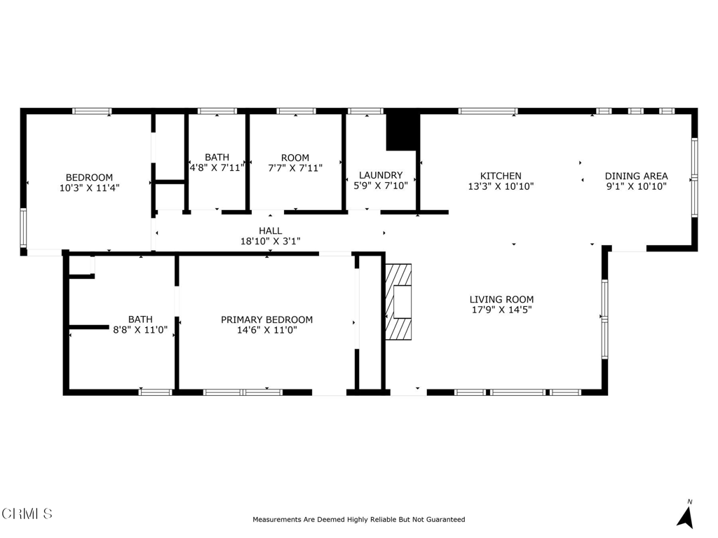 1273 South Rice Road, Unit 53 Ojai, CA 93023 - Photo 41 of 42 a picture of a black and white wall