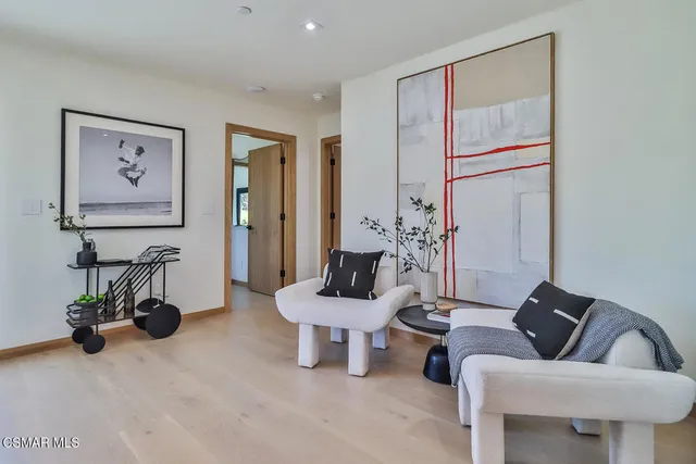 a view of a furniture in patio and dining area