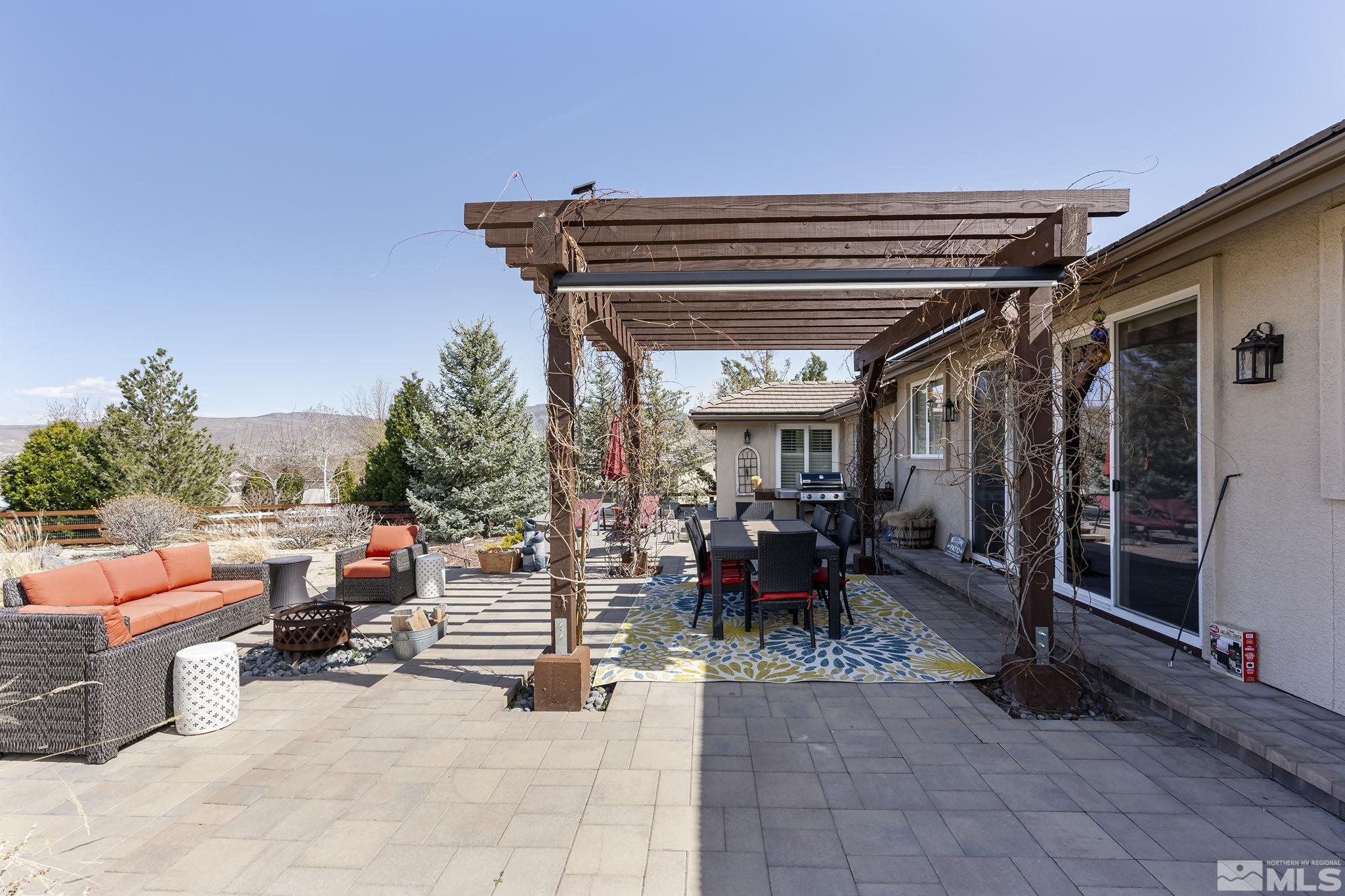 735 Flanders Road Reno, NV 89511 - Photo 32 of 40 a view of outdoor space with seating