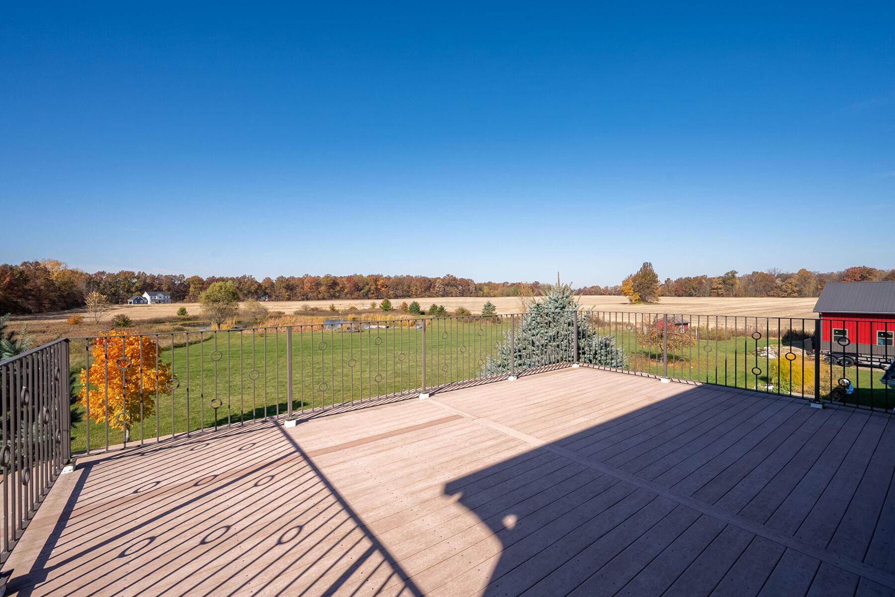 2838 Burnt Pond Road Ostrander, OH 43061 - Photo 42 of 59 Balcony View off of Owner's Suite 1