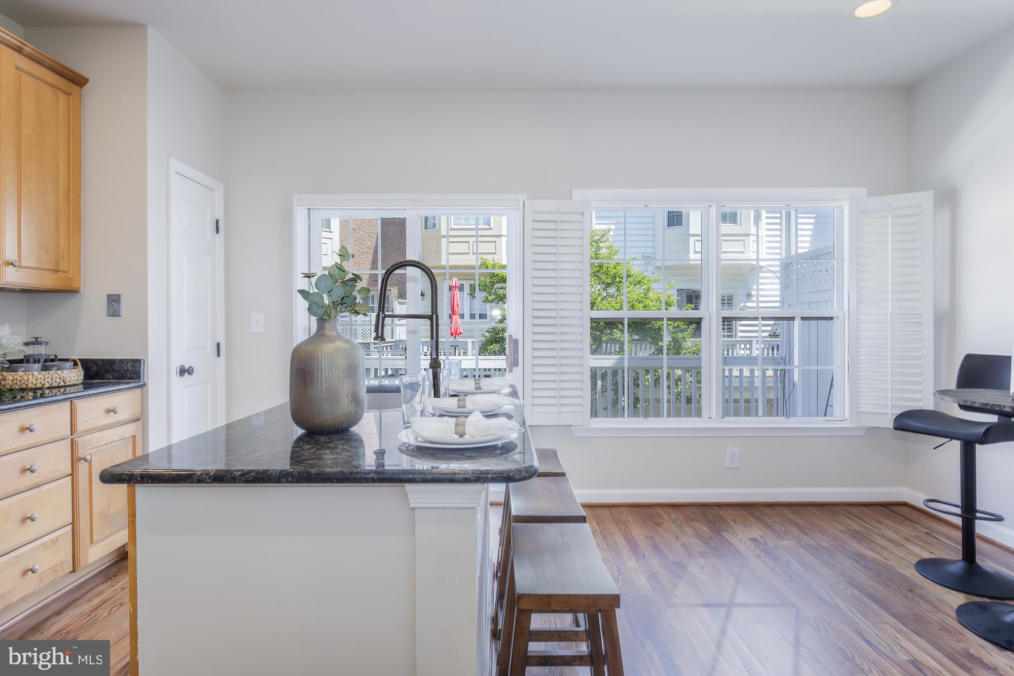 815 G Street Southwest Washington, DC 20024 - Photo 10 of 32 Bright kitchen with inviting views.
