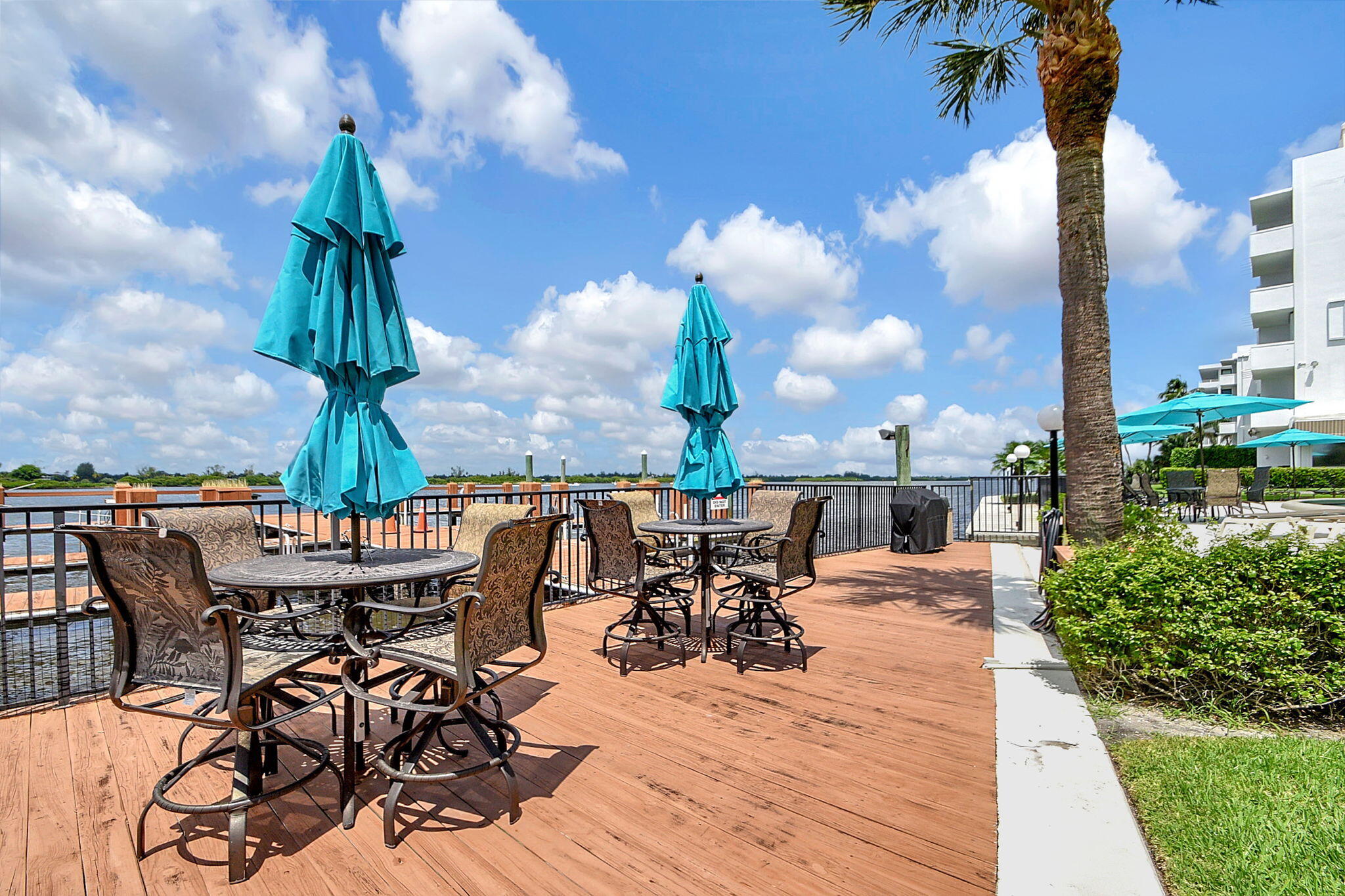 2840 South Ocean Boulevard, Unit 3020 Palm Beach, FL 33480 - Photo 26 of 40 a view of a terrace with furniture
