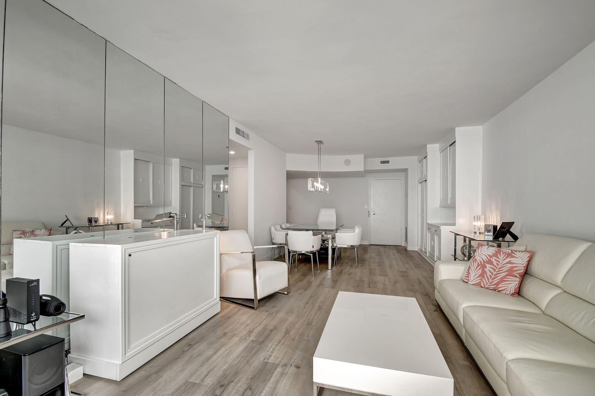 2840 South Ocean Boulevard, Unit 3020 Palm Beach, FL 33480 - Photo 7 of 40 a living room with furniture a rug and white walls