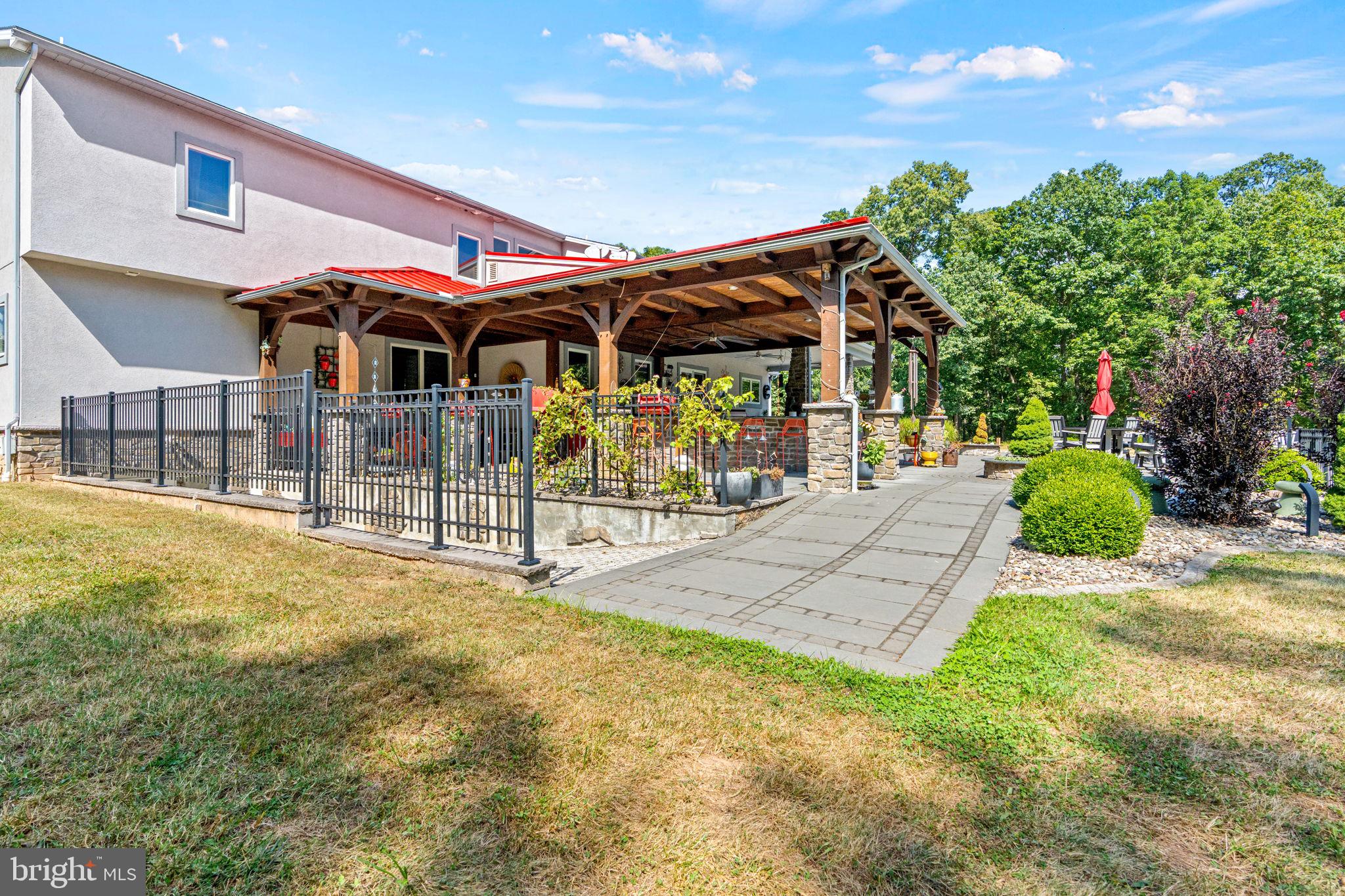 75 Cavalry Field Road Gettysburg, PA 17325 - Photo 125 of 147 a view of a patio with a table and chairs
