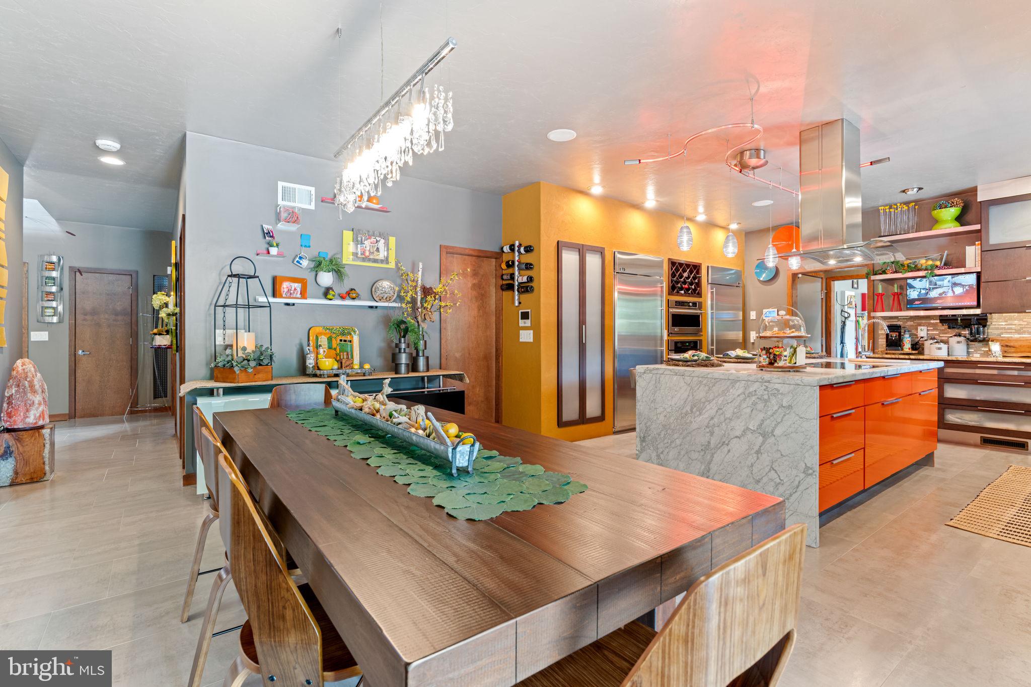 75 Cavalry Field Road Gettysburg, PA 17325 - Photo 34 of 147 a view of a dining room with furniture and a chandelier