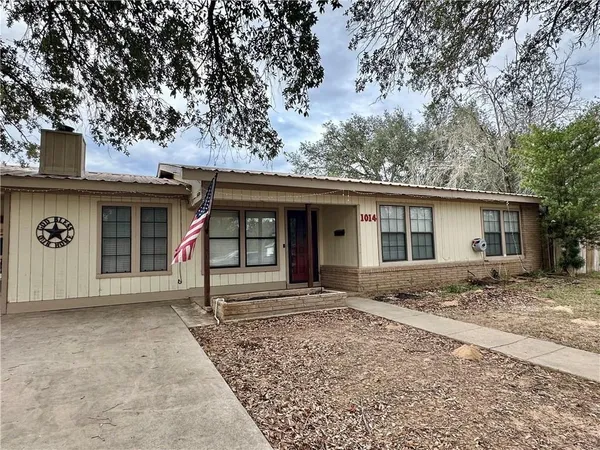 front view of a house with a porch