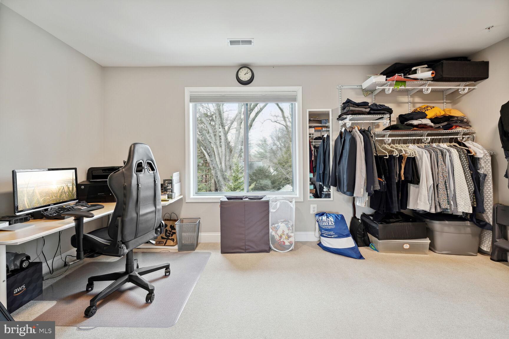 1907 Kermit Road Silver Spring, MD 20910 - Photo 13 of 20 a view of a workspace with furniture and a window