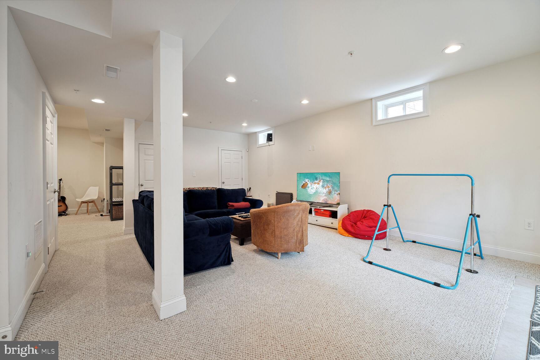 1907 Kermit Road Silver Spring, MD 20910 - Photo 5 of 20 a living room with furniture and kitchen view
