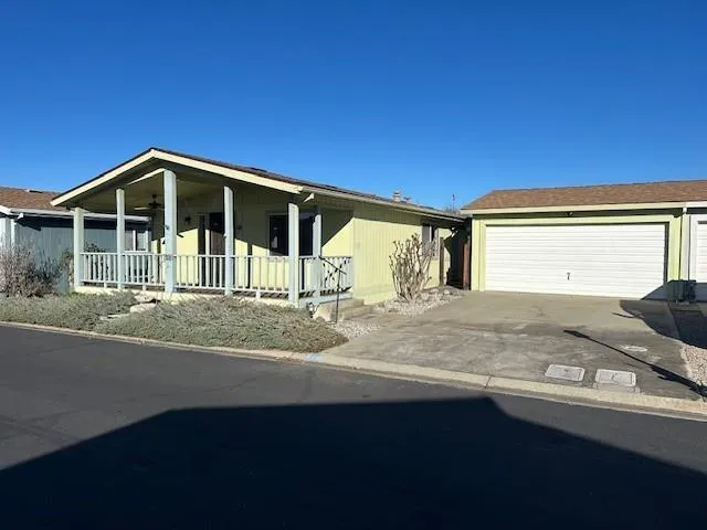 a house with a outdoor space