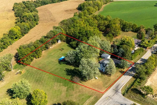 a house with swimming pool