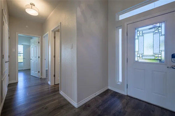 wooden floor with a window