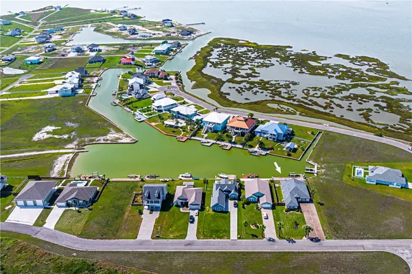 an aerial view of a an outdoor seating