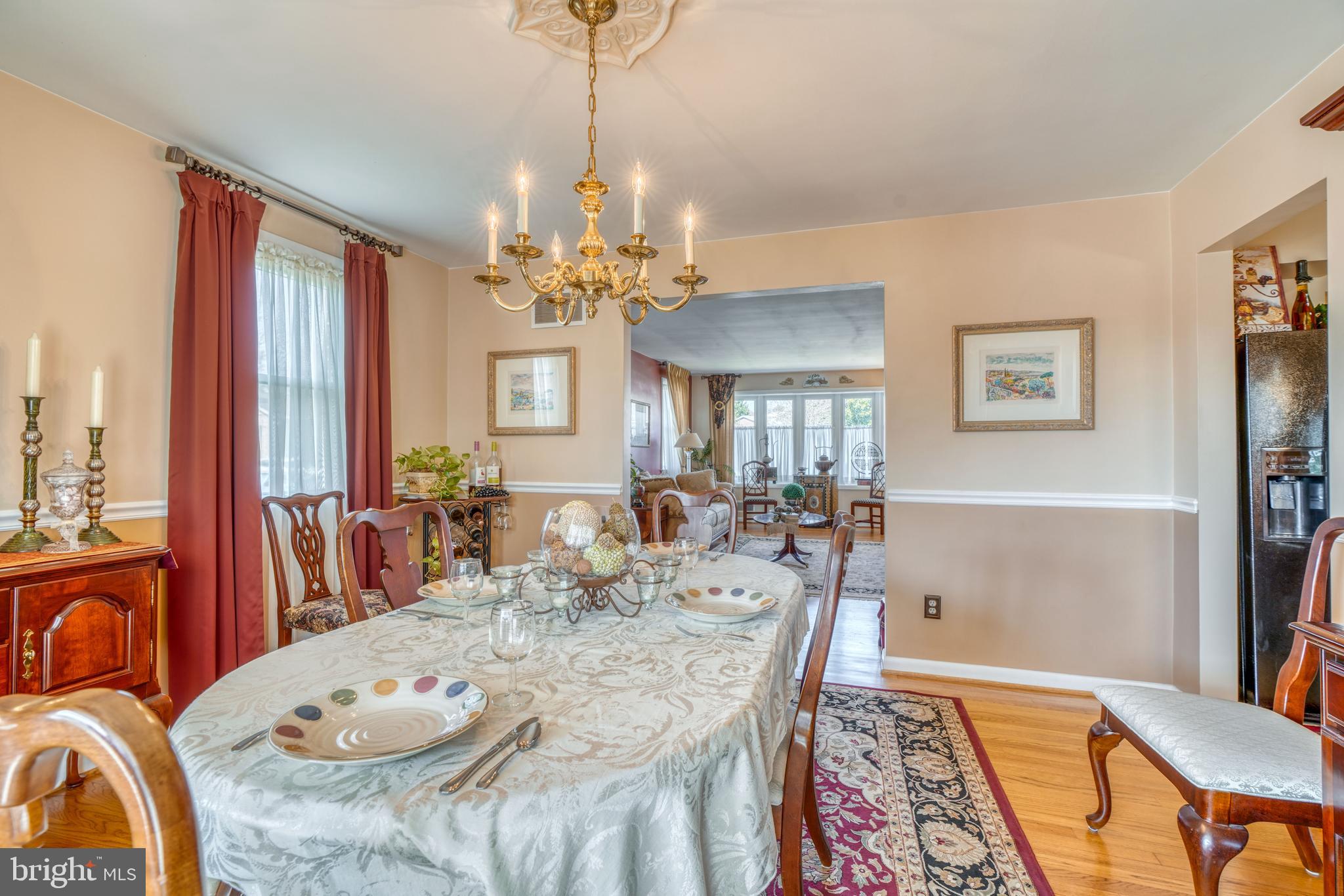 4401 Lobelia Road Nottingham, MD 21236 - Photo 8 of 40 Formal dining with sliders to the patio