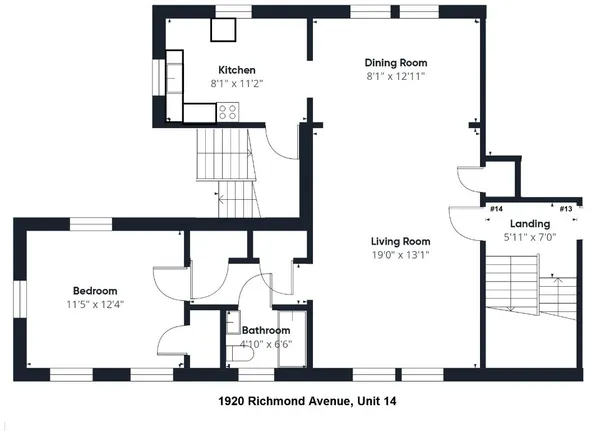 $1,350 | 1920 Richmond Avenue, Unit 14, Houston, TX 77098