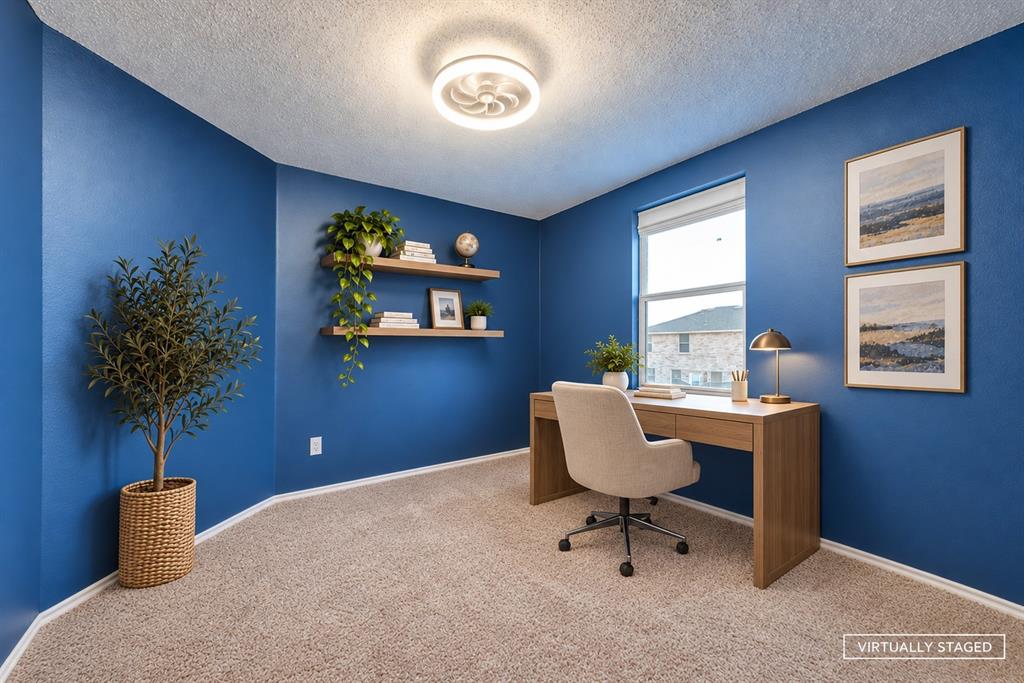 1620 Rialto Way Fort Worth, TX 76247 - Photo 15 of 30 Office or sitting area in primary bedroom - virtually staged