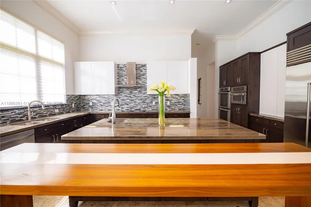 a white bath tub sitting in a bathroom