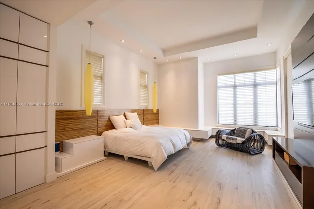 a bathroom with a shower and a toilet