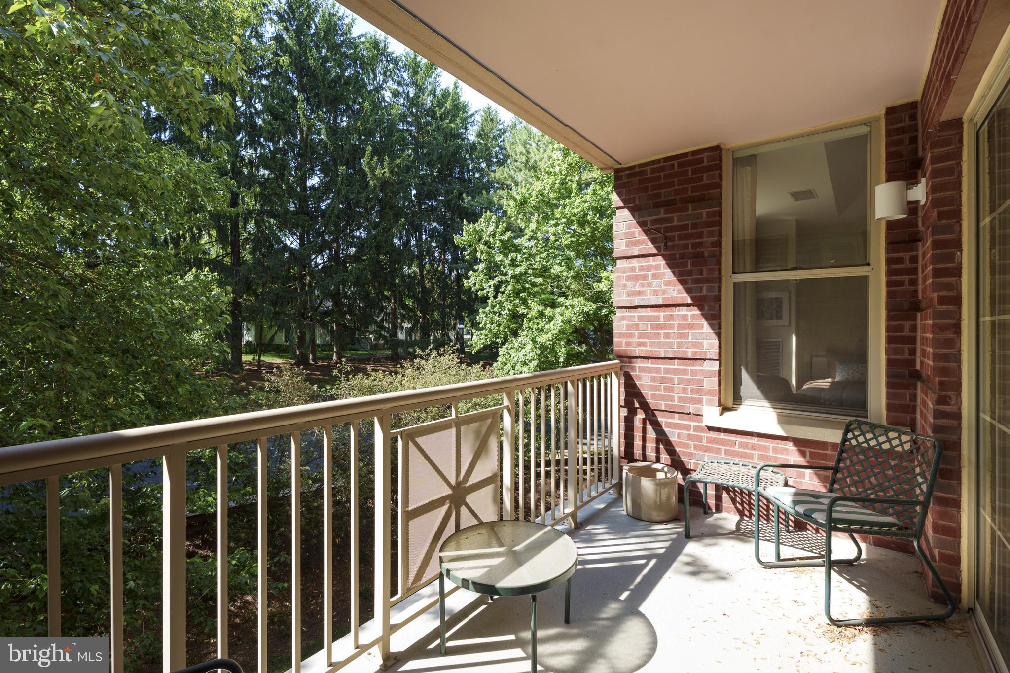 2140 Windrow Drive Princeton, NJ 08540 - Photo 4 of 24 The balconies have a mix of sun, shade and privacy