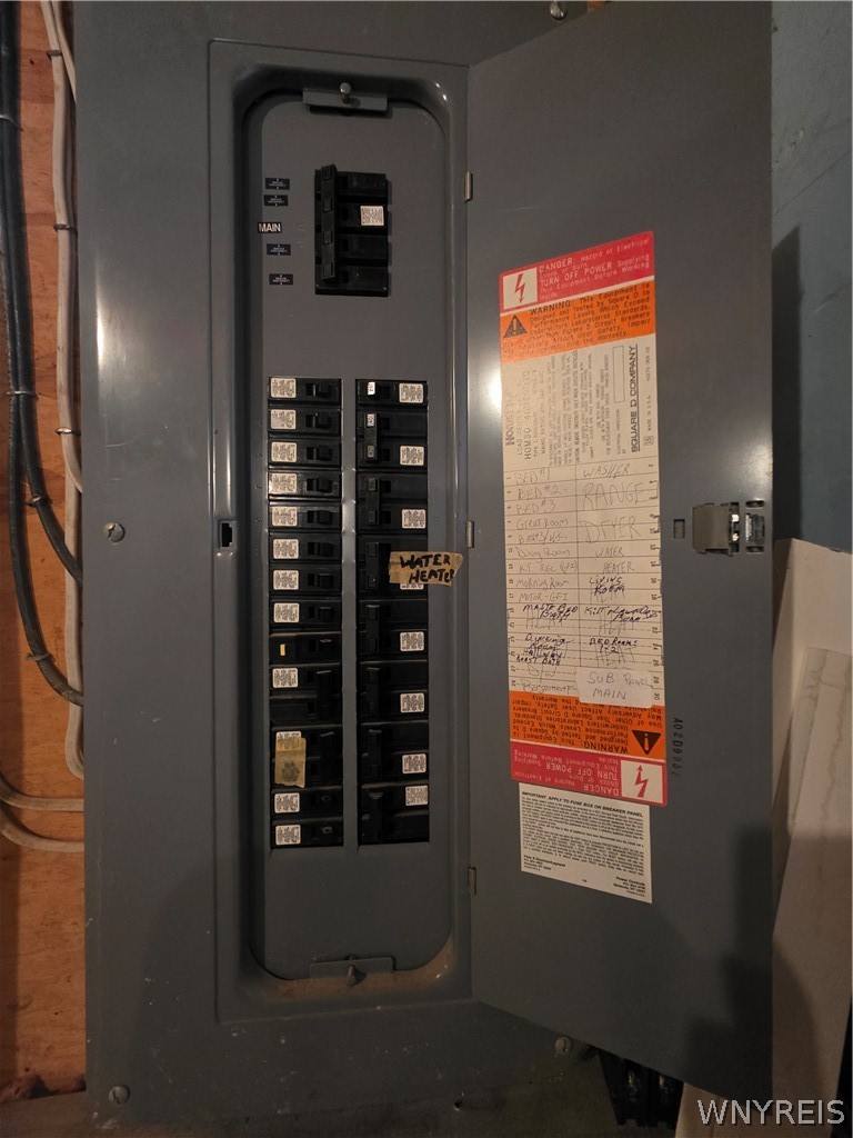 1738 Cheney Road Freedom, NY 14065 - Photo 31 of 46 200 AMP electric panel in 3rd room