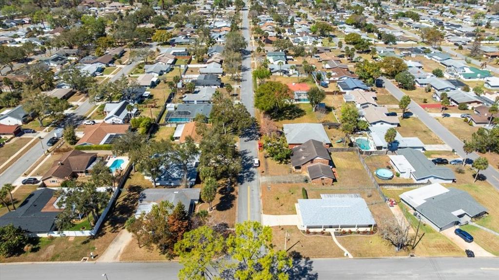 1436 Mardrake Road Daytona Beach, FL 32114 - Photo 36 of 37 an aerial view of residential houses with outdoor space
