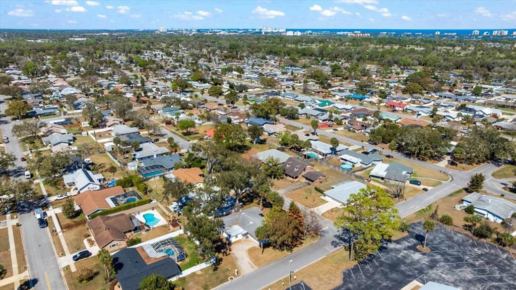 1436 Mardrake Road Daytona Beach, FL 32114 - Photo 37 of 37 an aerial view of residential houses with city view