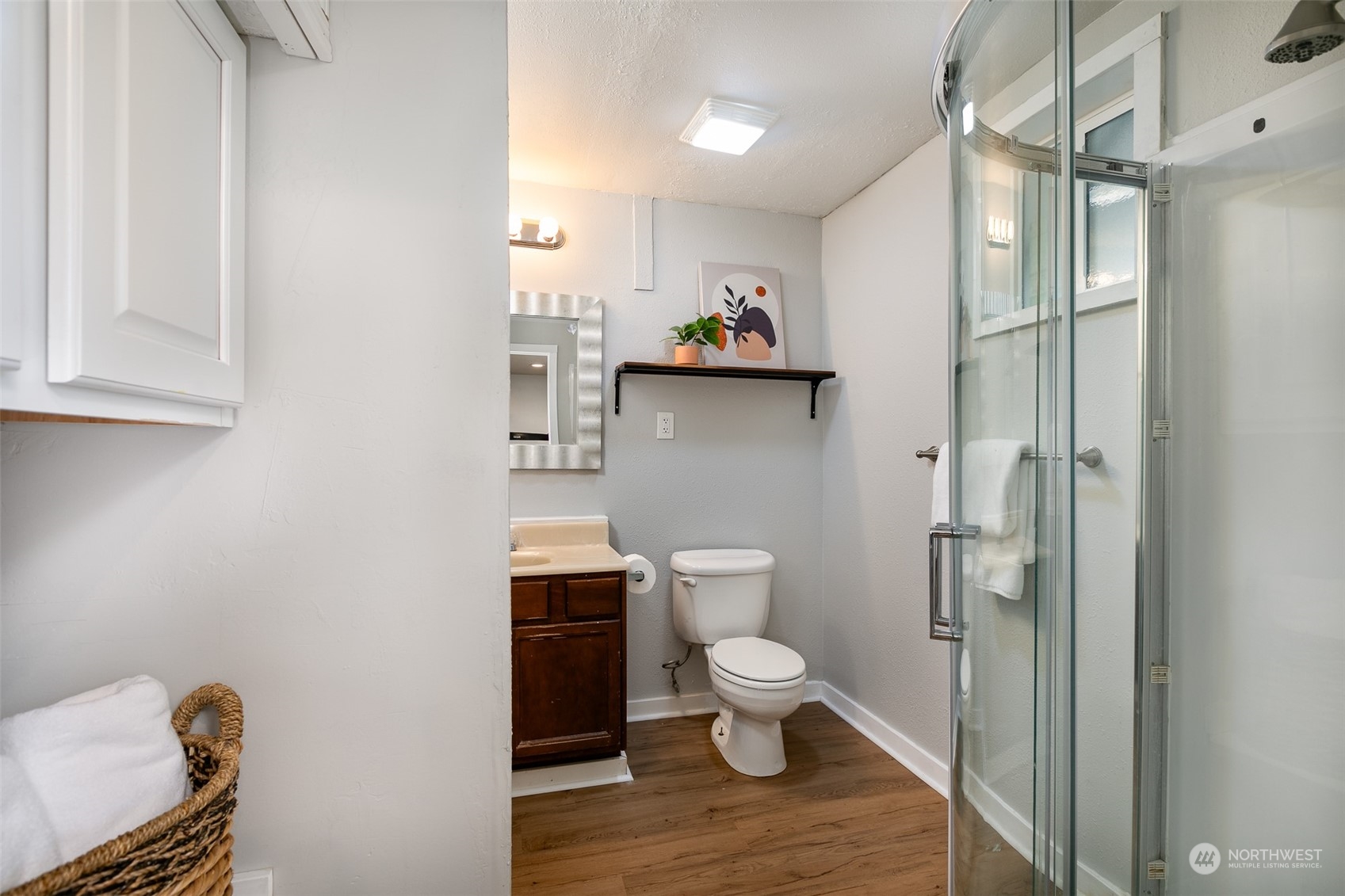 3408 Rockefeller Avenue Everett, WA 98201 - Photo 26 of 36 a bathroom with a toilet and a shower