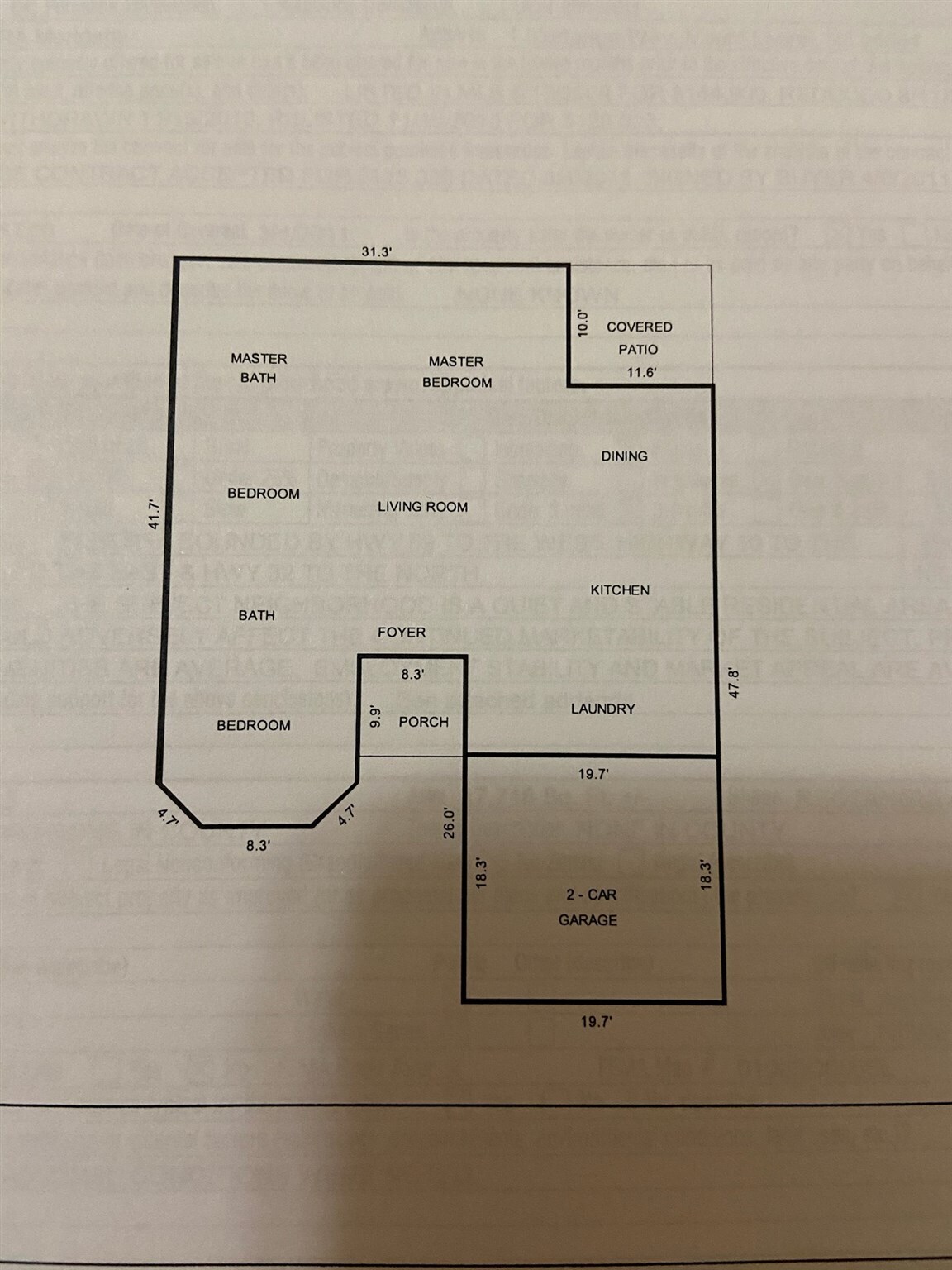 25888 Rambo Lane Elberta, AL 36530 - Photo 38 of 38 Floor Plan