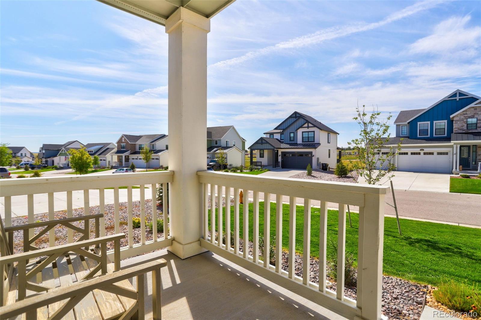 1131 Williams Loop Elizabeth, CO 80107 - Photo 4 of 40 a front view of a house with a yard