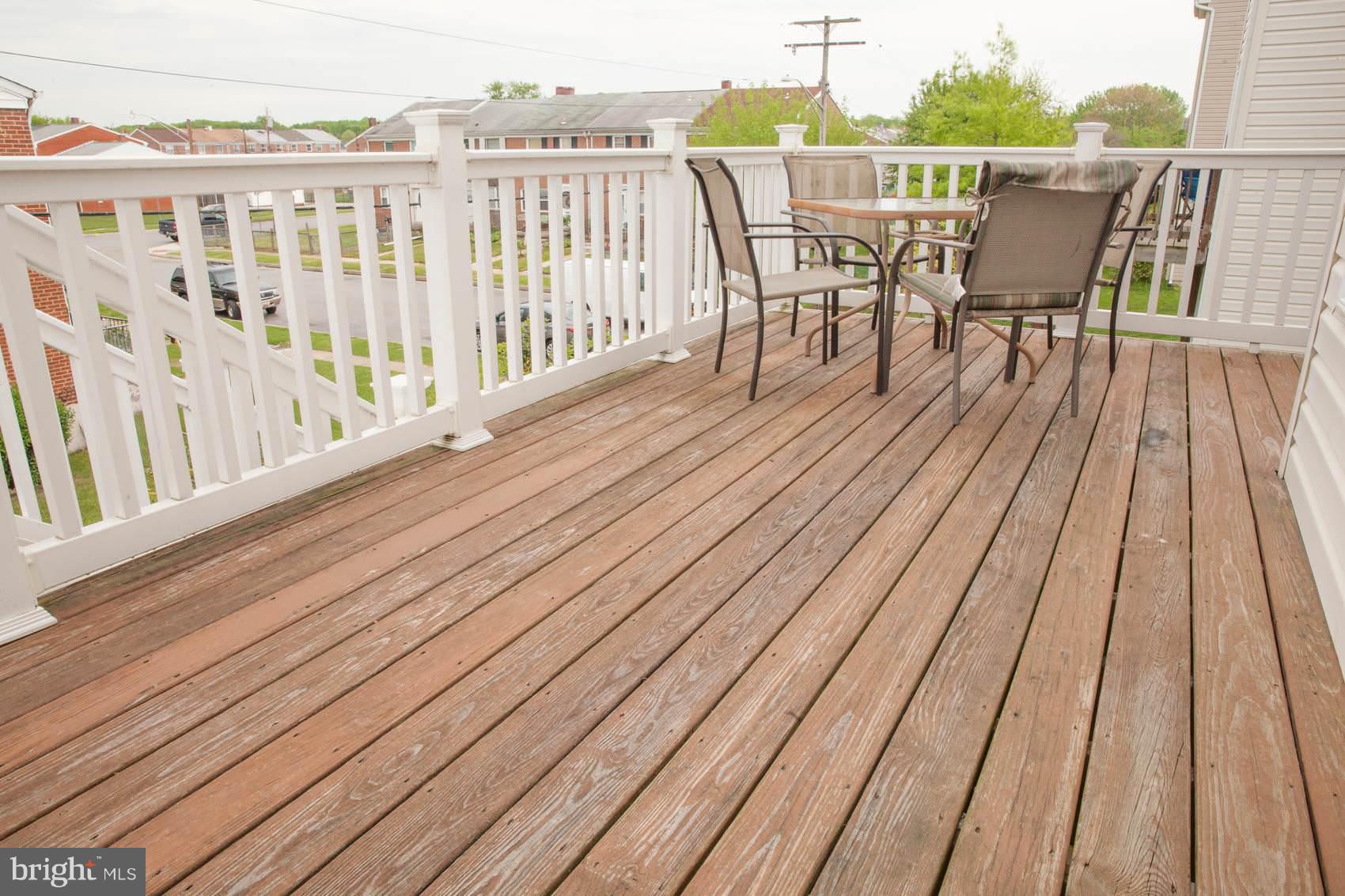 9834 Decatur Road Baltimore, MD 21220 - Photo 26 of 29 Enjoy you morning coffee on the back deck!