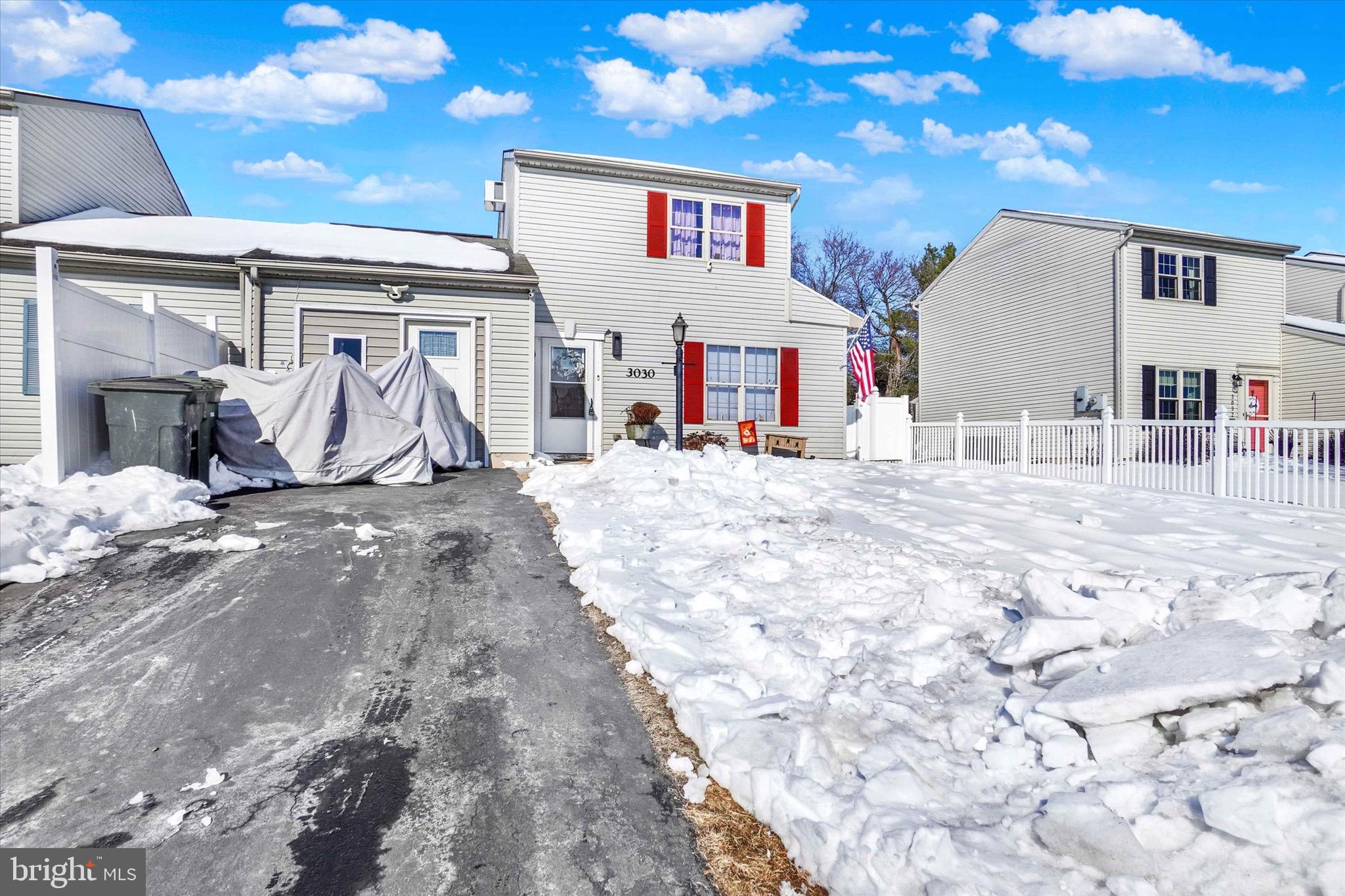 3030 Solar Drive Dover, PA 17315 - Photo 2 of 22 a view of a house with snow