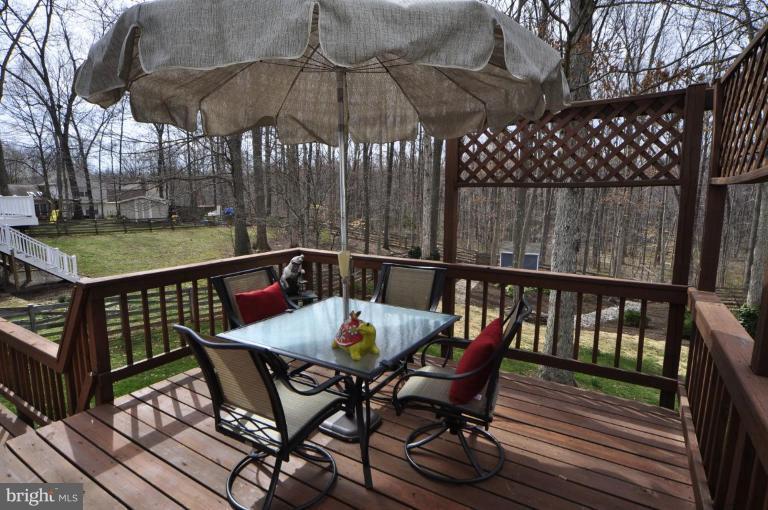 812 Potomac Ridge Court Sterling, VA 20164 - Photo 10 of 30 a view of a wooden deck with furniture