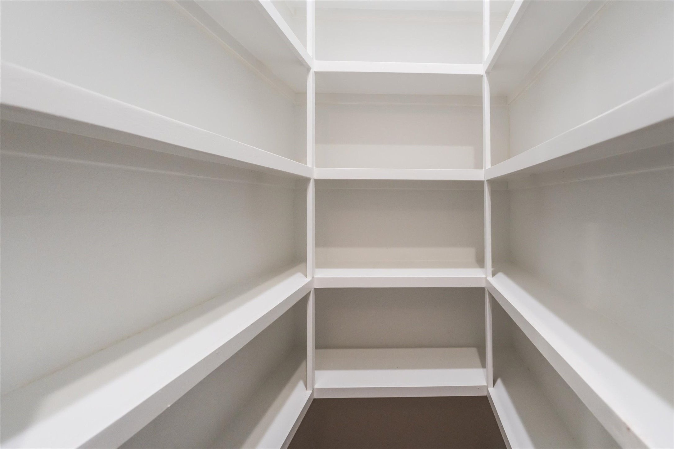 2172 Greentree Drive Huntsville, TX 77340 - Photo 41 of 45 Spacious walk-in pantry offering abundant storage and organization.