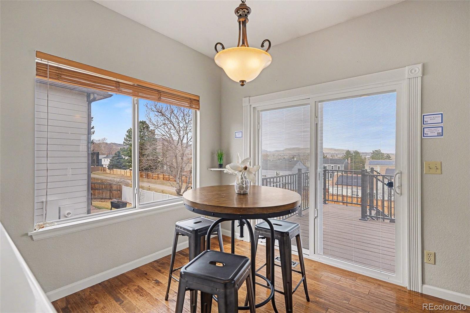12271 West Chenango Drive Morrison, CO 80465 - Photo 5 of 37 a dining room with furniture and window