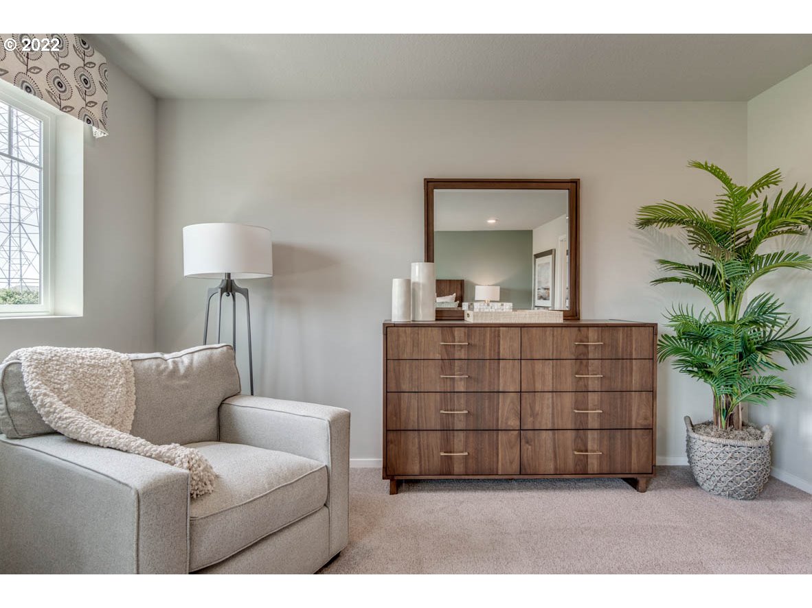 2699 26th Loop Springfield, OR 97477 - Photo 13 of 13 a living room with a couch and a potted plant
