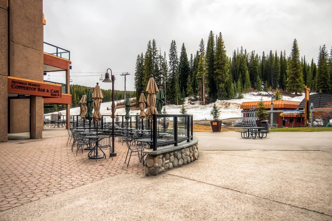 640 Village Road, Unit 4320 Breckenridge, CO 80424 - Photo 19 of 39 a view of outdoor space with seating area