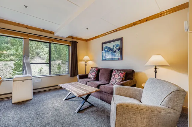 a front view of a building