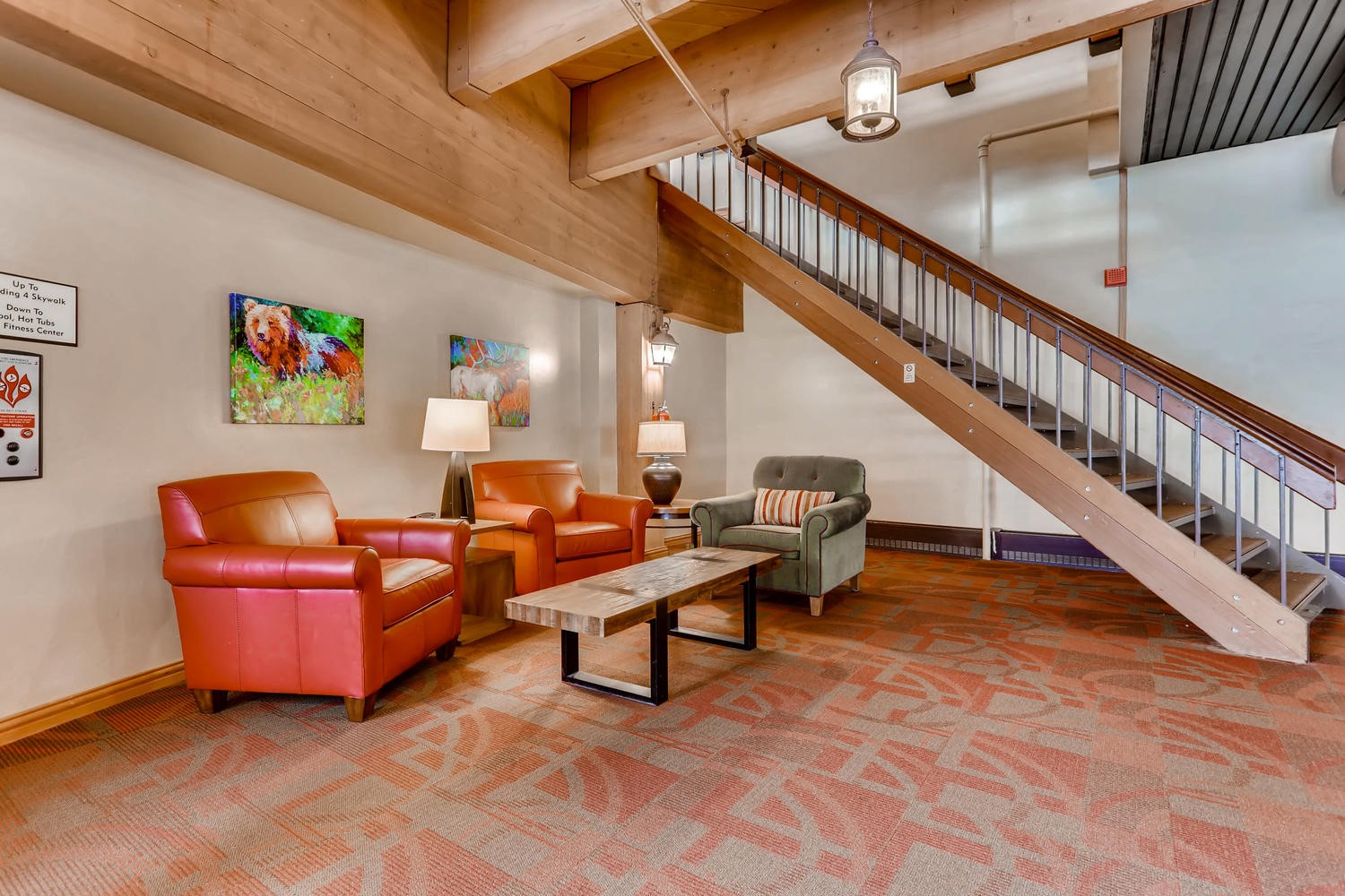 640 Village Road, Unit 4320 Breckenridge, CO 80424 - Photo 23 of 39 Lounge Area