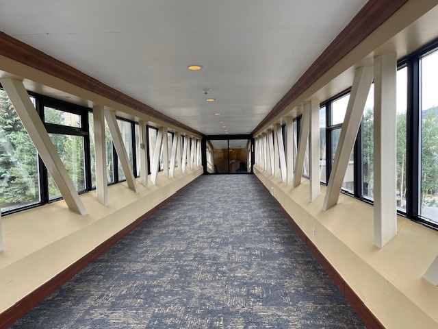 640 Village Road, Unit 4320 Breckenridge, CO 80424 - Photo 24 of 39 a view of staircase with large window