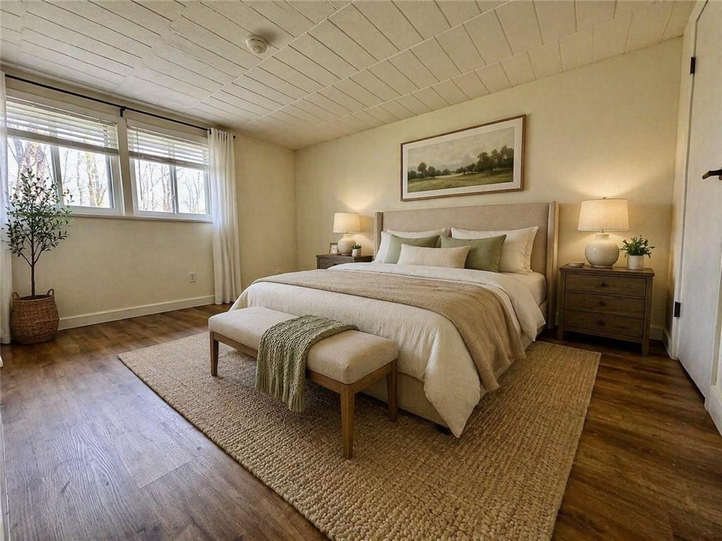 321 Ridge Point Circle, Unit B13 Bridgeville, PA 15017 - Photo 9 of 26 AI STAGED MASTER BEDROOM