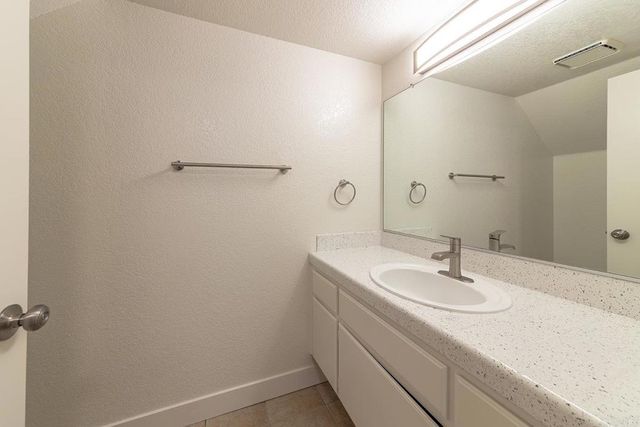 a view of an empty room with stairs