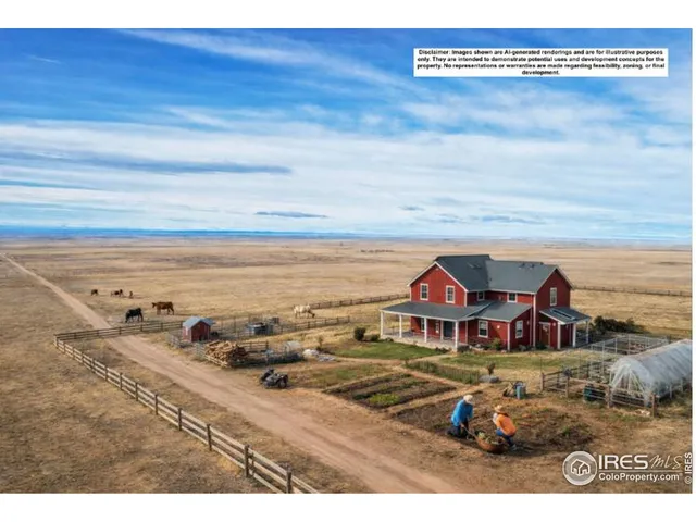 a view of a house with a city view